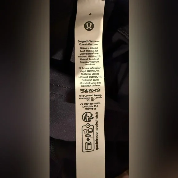 Lululemon Athletica Fast and Free High Rise Tight w/pockets - NWT! - Picture 4 of 6